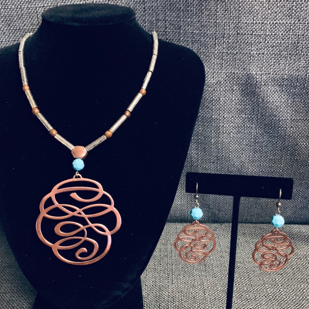 Brighton Scribble Copper Set